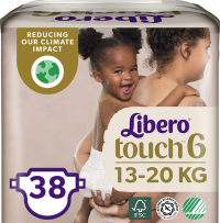 ПРОДУКТЫ ДЛЯ ДЕТЕЙ Либеро Либеро подгузники Touch #6 (13-20кг)  N38  (7989)
