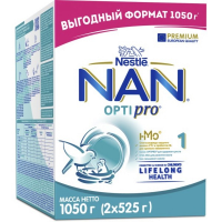 ПРОДУКТЫ ДЛЯ ДЕТЕЙ НАН НАН 1 с рождения, 1050г