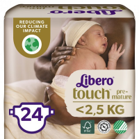 ПРОДУКТЫ ДЛЯ ДЕТЕЙ Либеро Либеро подгузники Touch Pre (0-2,5кг)  N24