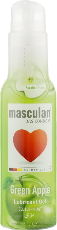 МЕДИЦИНСКИЕ ПРИНАДЛЕЖНОСТИ Маскулан Маскулан гель смазка диспенсер Green Apple 75мл 