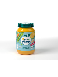 ПРОДУКТЫ ДЛЯ ДЕТЕЙ Фруто Фруто Няня пюре овощной суп с цыпленком 8м+ 190г