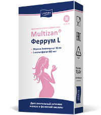 ЛЕКАРСТВЕННЫЕ СРЕДСТВА Мультизан Мультизан Феррум L таб.  x30