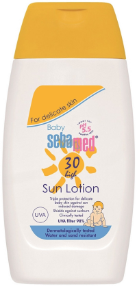 ПРОДУКТЫ ДЛЯ ДЕТЕЙ Себамед Себамед лосьон солнцезащитный дет. SPF30, 200мл 2143