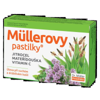 ЛЕКАРСТВЕННЫЕ СРЕДСТВА Пастилки Пастилки Др. Мюллера подорожник, чабрец, витамин C x36