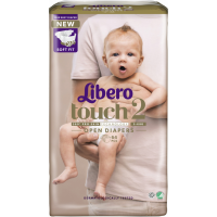ПРОДУКТЫ ДЛЯ ДЕТЕЙ Либеро Либеро подгузники Touch #2 3-6кг N64 7985