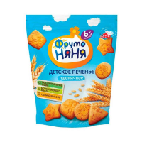 ПРОДУКТЫ ДЛЯ ДЕТЕЙ Фруто Фруто Няня печенье детское пшеничное 6+м. 120г