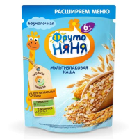 ПРОДУКТЫ ДЛЯ ДЕТЕЙ Фруто Фруто Няня каша безмолочная мультизлак 6+мес. 200гр