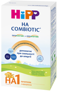 ПРОДУКТЫ ДЛЯ ДЕТЕЙ Хипп Хипп молочная смесь HA комбиотик 1, 350г (2144)