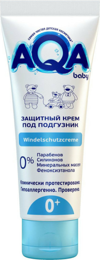 ПРОДУКТЫ ДЛЯ ДЕТЕЙ Ака Ака Бейби. Крем под подгузник, защитный, 75мл 3732