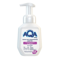 ПРОДУКТЫ ДЛЯ ДЕТЕЙ Ака Ака Бейби. Пенка для подмывания девочек, 250мл 3596