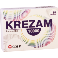 ЛЕКАРСТВЕННЫЕ СРЕДСТВА Крезам Крезам 10000 капс. х10