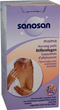 ПРОДУКТЫ ДЛЯ ДЕТЕЙ Саносан. Саносан. Вкладыши лактационные x30 8052