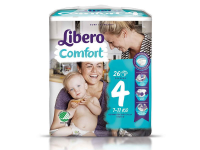 ПРОДУКТЫ ДЛЯ ДЕТЕЙ Либеро Либеро подгузники #4 Comfort (7-11kg) N80 (84009)