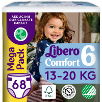 ПРОДУКТЫ ДЛЯ ДЕТЕЙ Либеро Либеро подгузники #6 (13-20kg) N68 (84020)