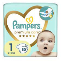ПРОДУКТЫ ДЛЯ ДЕТЕЙ Памперс Памперс подгузники #1 Premium Care (2-5кг)  N50