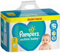 ПРОДУКТЫ ДЛЯ ДЕТЕЙ Памперс Памперс подгузники #2 (4-8кг)  N96