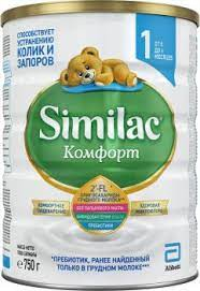 ПРОДУКТЫ ДЛЯ ДЕТЕЙ Симилак Симилак Комфорт 1молочная смесь с 0-6м, 750г