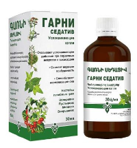 ЛЕКАРСТВЕННЫЕ СРЕДСТВА Гарни Гарни седатив успокаивающие капли фл. 50мл