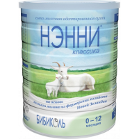 ПРОДУКТЫ ДЛЯ ДЕТЕЙ Нэнни Нэнни классик смесь на основе натур. козьего молока 0-12м, 800г