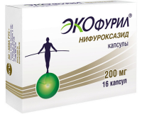 ЛЕКАРСТВЕННЫЕ СРЕДСТВА Экофурил Экофурил Авва Рус капс. 200мг x 16