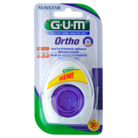 КОСМЕТИКА ГАМ ГАМ зубная нить ortho floss 50м. /3220