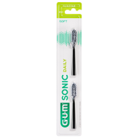 КОСМЕТИКА ГАМ ГАМ запаски для электр зуб щетки черная /4110MBK2