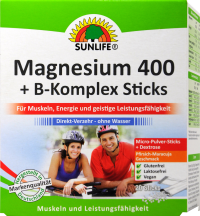 ЛЕКАРСТВЕННЫЕ СРЕДСТВА Санлайф Санлайф Магний + витамин B комплекс саше x 20