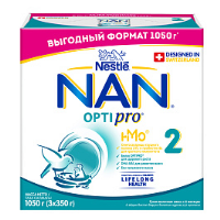 ПРОДУКТЫ ДЛЯ ДЕТЕЙ НАН НАН 2 ОПТИПРО с 6 месяцев, 1050г