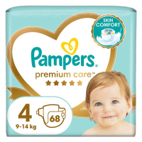 ПРОДУКТЫ ДЛЯ ДЕТЕЙ Памперс Памперс подгузники #4 Premium Care (9-14кг) N68
