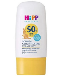 ПРОДУКТЫ ДЛЯ ДЕТЕЙ Хипп Хипп Бейбисанфт солнцезащитный крем SPF 50+ 30мл (90805)