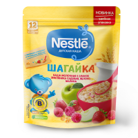 ПРОДУКТЫ ДЛЯ ДЕТЕЙ Нестле Нестле каша мол шагайка 5зла.земля,ябл,малина з/п  200г 3192