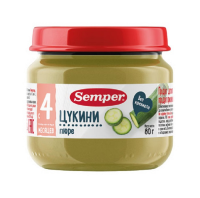 ПРОДУКТЫ ДЛЯ ДЕТЕЙ Сэмпер Сэмпер пюре цукини с 4мес. 80гр