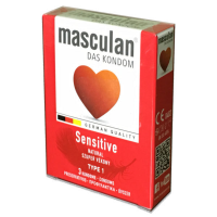 МЕДИЦИНСКИЕ ПРИНАДЛЕЖНОСТИ Маскулан Маскулан Презерватив 1 Sensitive N3