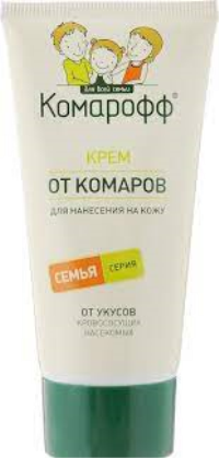 КОСМЕТИКА Комарофф Комарофф крем от укусов насекомых 100мл (171)
