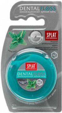 КОСМЕТИКА Сплат Сплат зубная  нить мята 30м