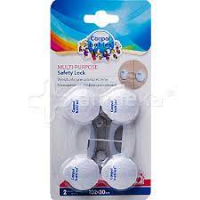 ПРОДУКТЫ ДЛЯ ДЕТЕЙ Канпол Канпол Блокиратор многофункц. короткий  2шт. 4232 74/010