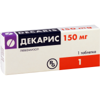 ЛЕКАРСТВЕННЫЕ СРЕДСТВА Декарис Декарис таб 150мг N1