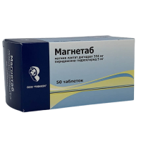 ЛЕКАРСТВЕННЫЕ СРЕДСТВА Магнетаб Магнетаб таб. 334мг/5мг №50